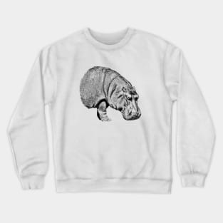 Hippopotamus Crewneck Sweatshirt